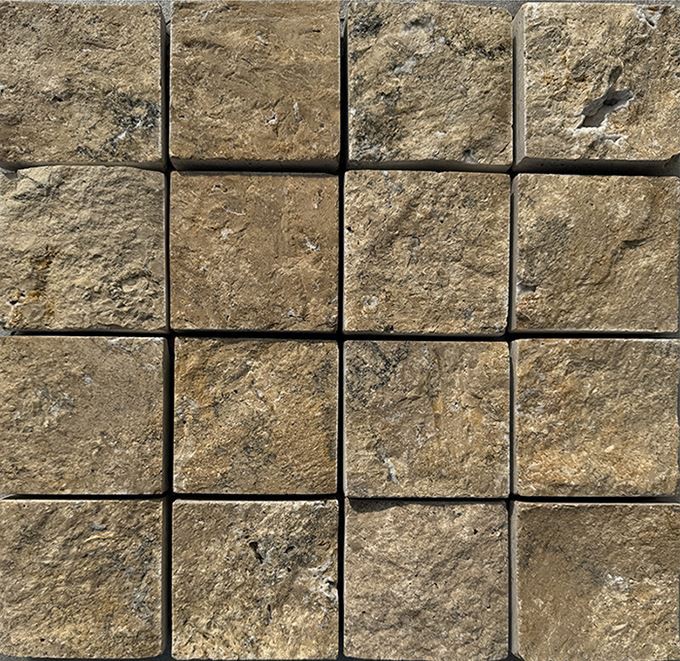 石畳マット天然トラバーチン床材